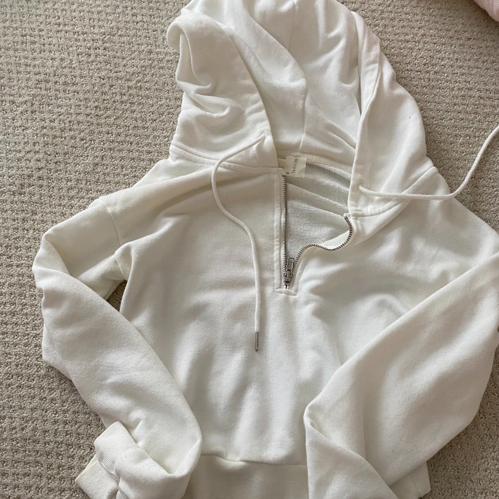 Altard State White Half Zip